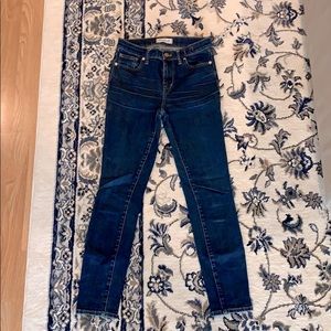 Madewell High Rise Skinny Jeans
